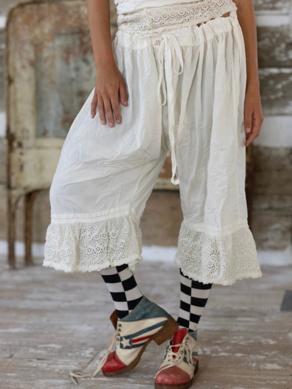 NWT Magnolia Pearl Poplin Love More Bloomers 213 True